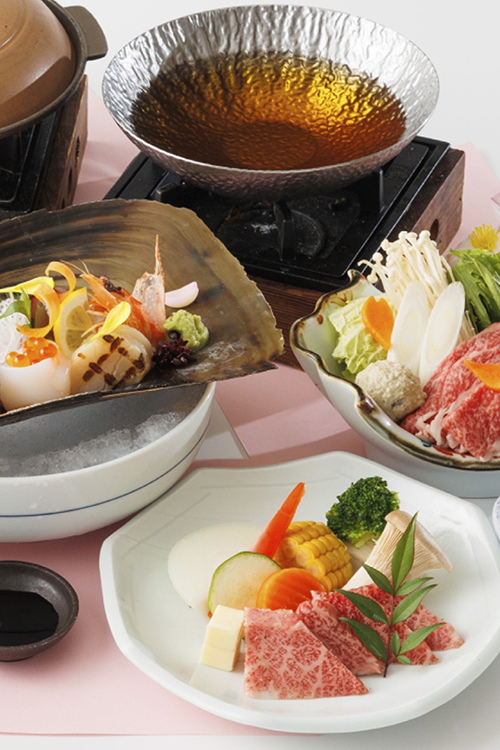 認証近江牛会席の写真